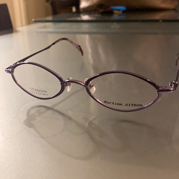 MARTINE SITBON new Titanium eyeglass frames #6576. - Picture 5 of 12